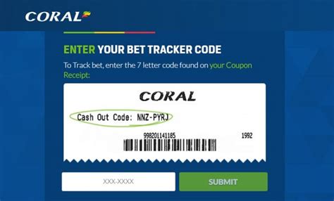 coral bet tracker scanner - coral bet tracker app